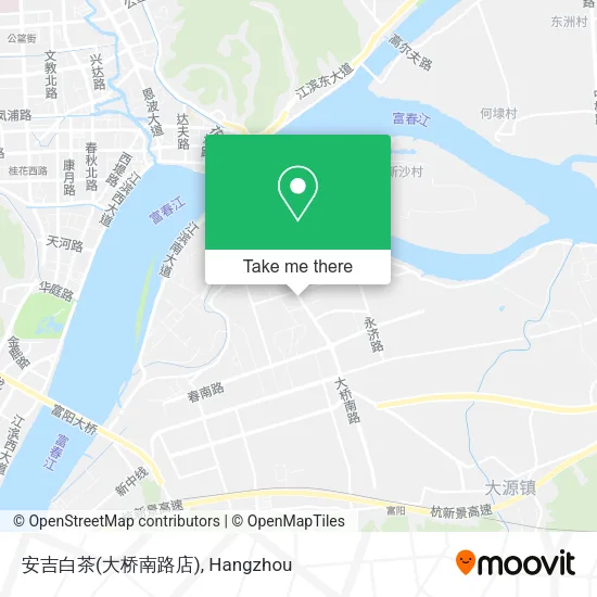 安吉白茶(大桥南路店) map