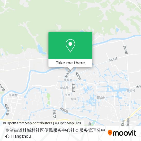 良渚街道杜城村社区便民服务中心社会服务管理分中心 map