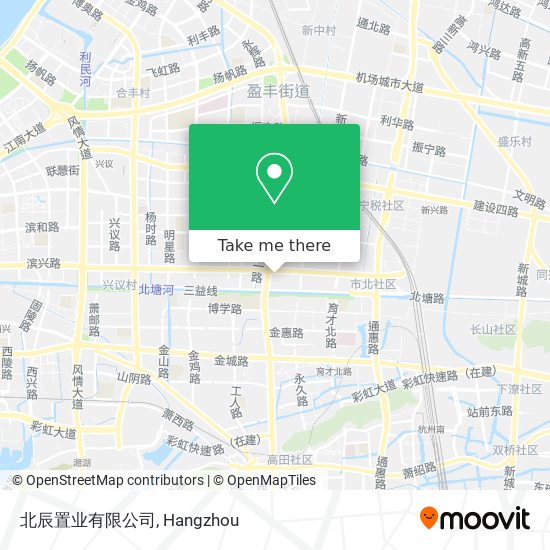 北辰置业有限公司 map