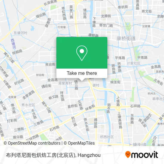 布列塔尼面包烘焙工房(北宸店) map