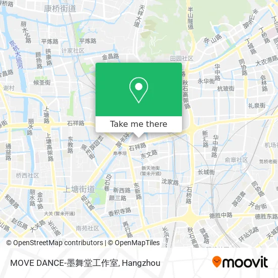 MOVE DANCE-墨舞堂工作室 map