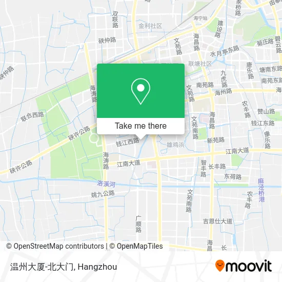 温州大厦-北大门 map