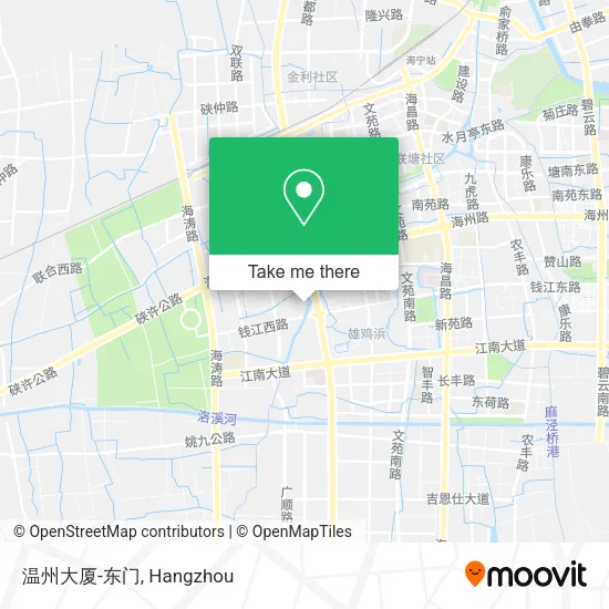 温州大厦-东门 map