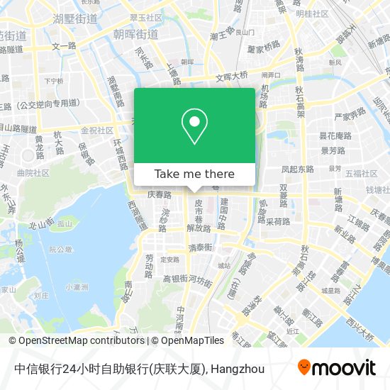 中信银行24小时自助银行(庆联大厦) map