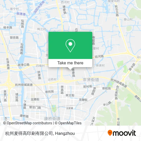杭州麦得高印刷有限公司 map