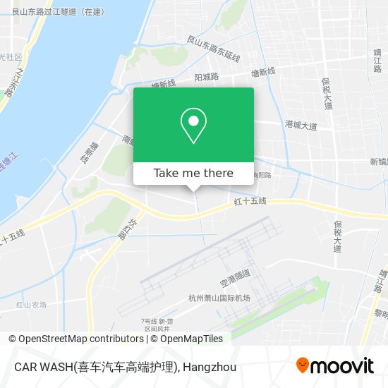CAR WASH(喜车汽车高端护理) map
