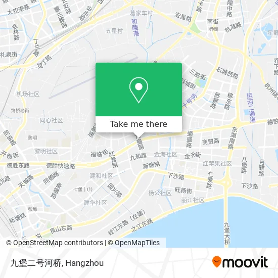 九堡二号河桥 map