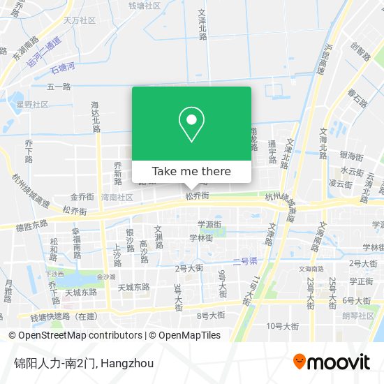 锦阳人力-南2门 map