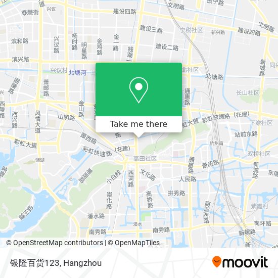 银隆百货123 map