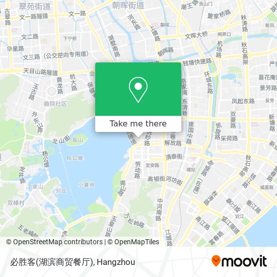 必胜客(湖滨商贸餐厅) map