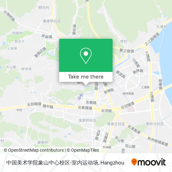 中国美术学院象山中心校区-室内运动场 map