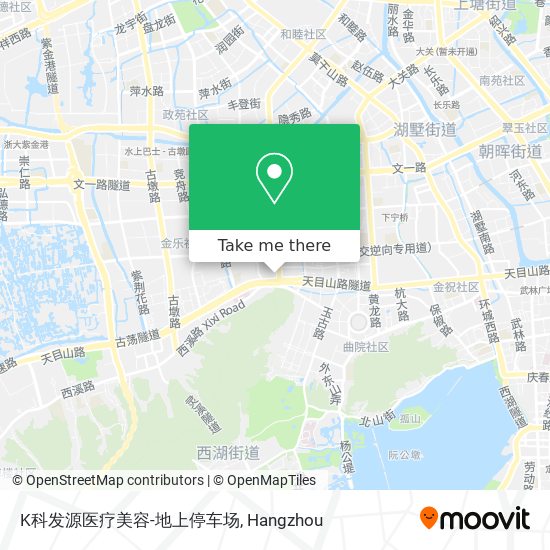 K科发源医疗美容-地上停车场 map