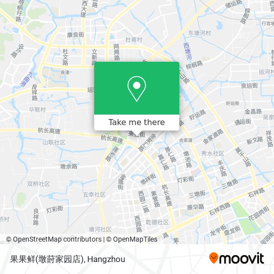 果果鲜(墩莳家园店) map