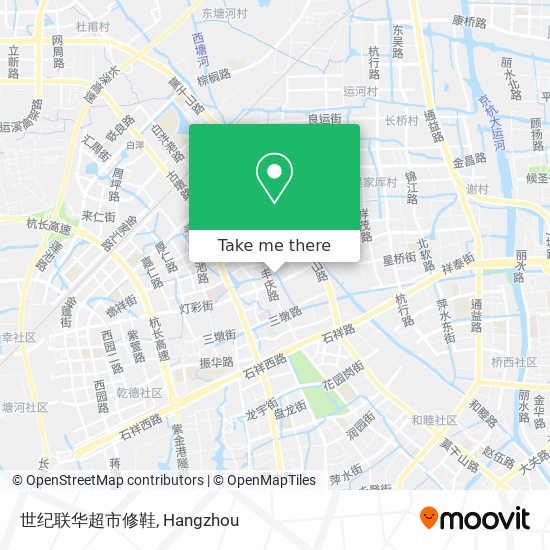 世纪联华超市修鞋 map