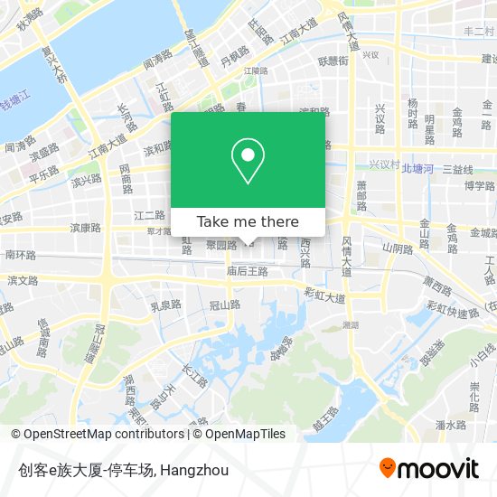 创客e族大厦-停车场 map
