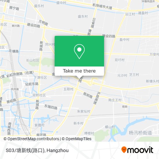 S03/塘新线(路口) map