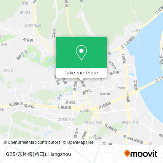 G25/东环路(路口) map