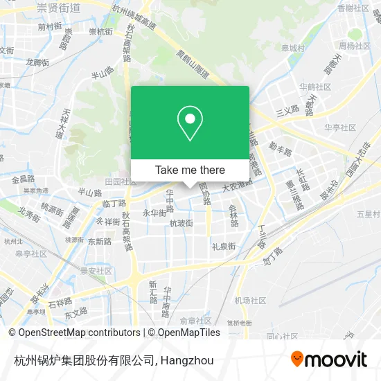杭州锅炉集团股份有限公司 map