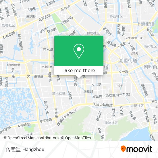 传意堂 map
