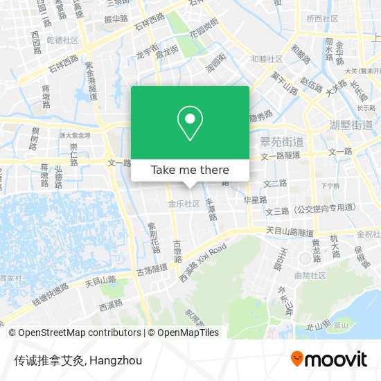 传诚推拿艾灸 map