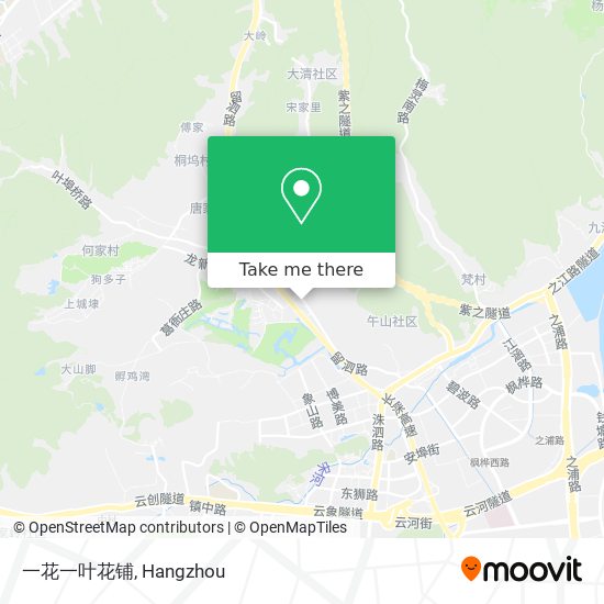 一花一叶花铺 map