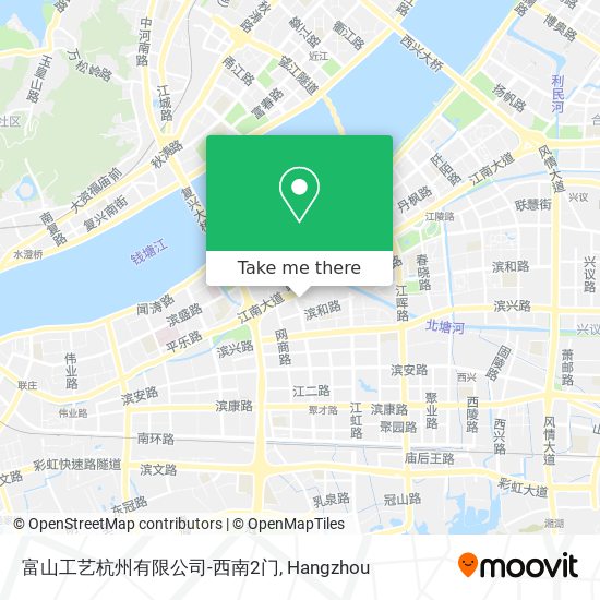 富山工艺杭州有限公司-西南2门 map