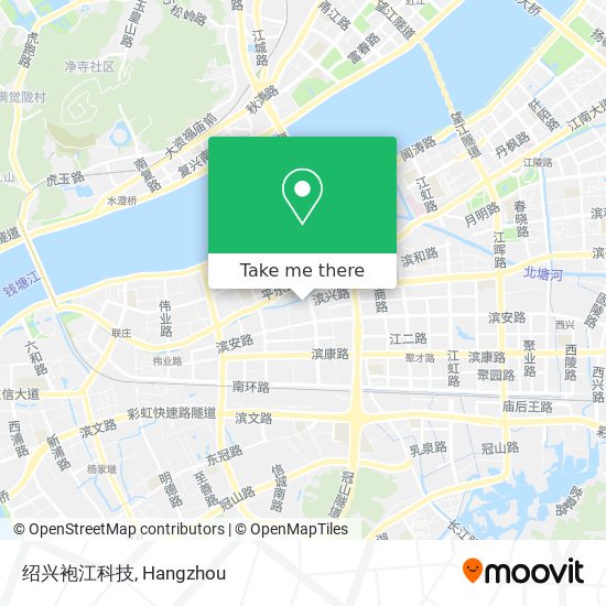绍兴袍江科技 map