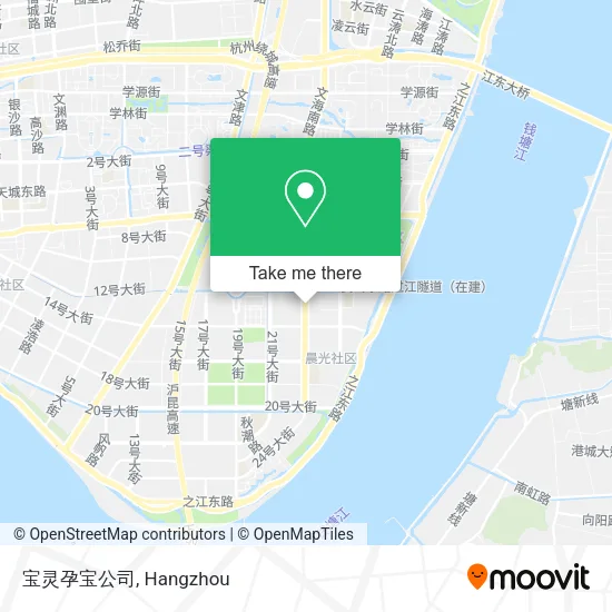 宝灵孕宝公司 map