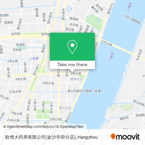 欧维大药房有限公司(金沙学府分店) map
