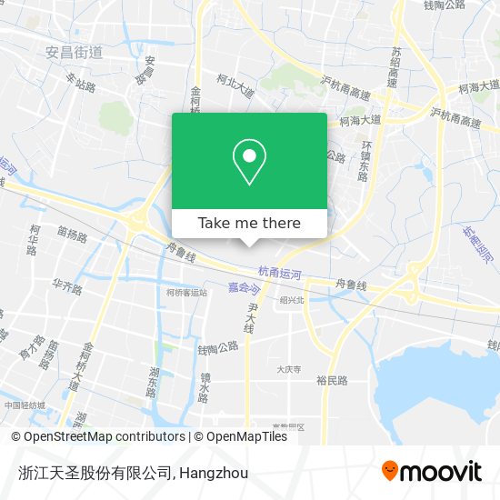 浙江天圣股份有限公司 map