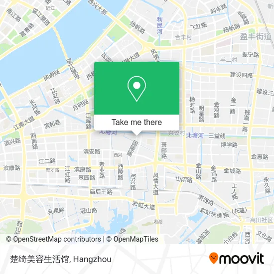楚绮美容生活馆 map