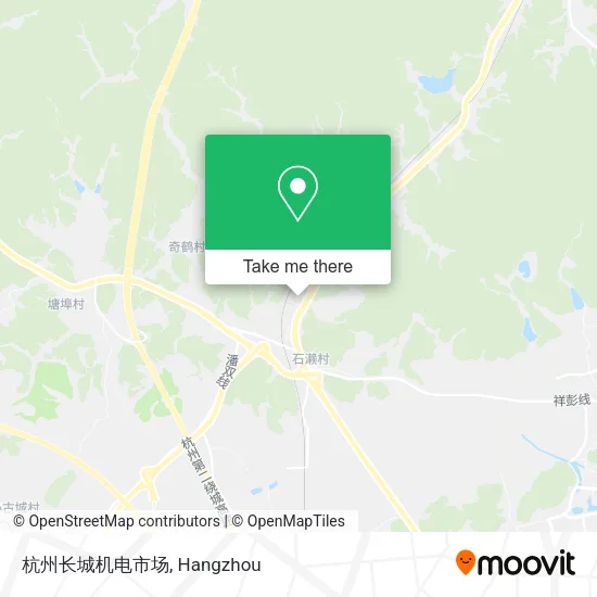 杭州长城机电市场 map