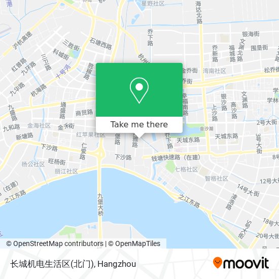长城机电生活区(北门) map