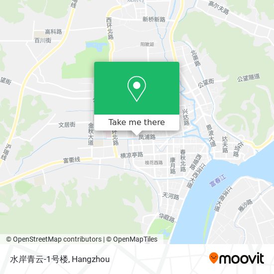 水岸青云-1号楼 map
