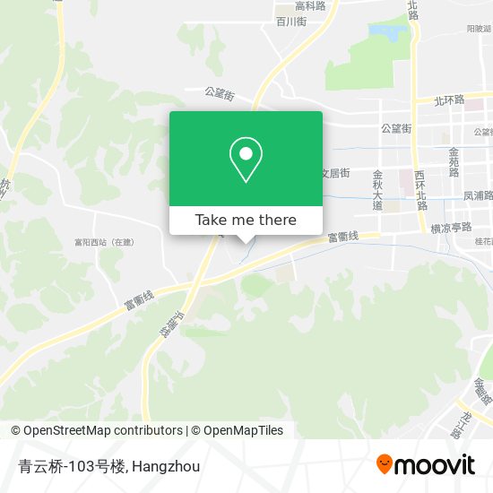 青云桥-103号楼 map