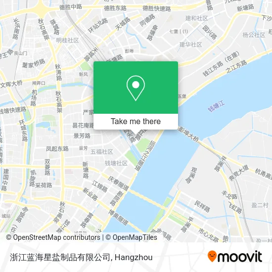 浙江蓝海星盐制品有限公司 map