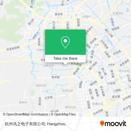 杭州讯之电子有限公司 map