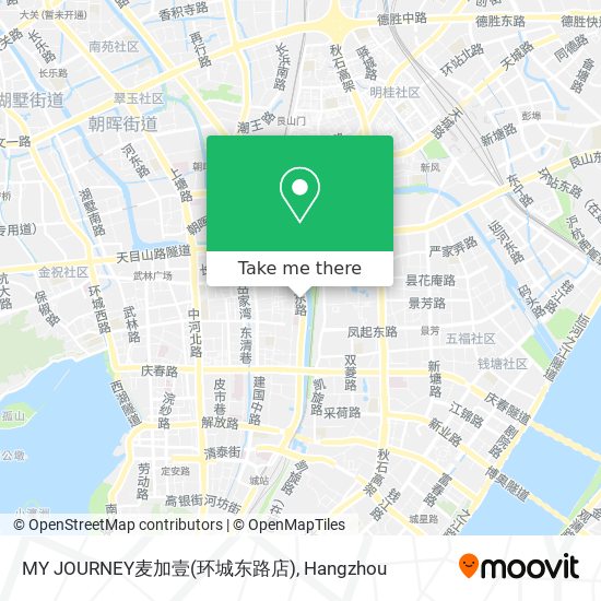 MY JOURNEY麦加壹(环城东路店) map