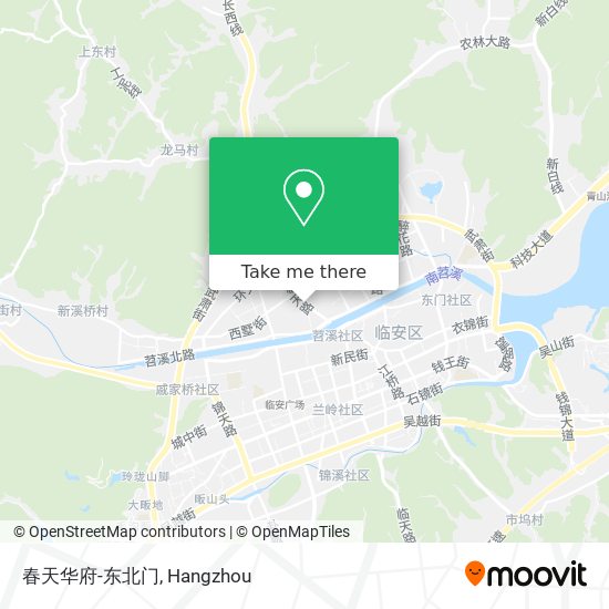 春天华府-东北门 map
