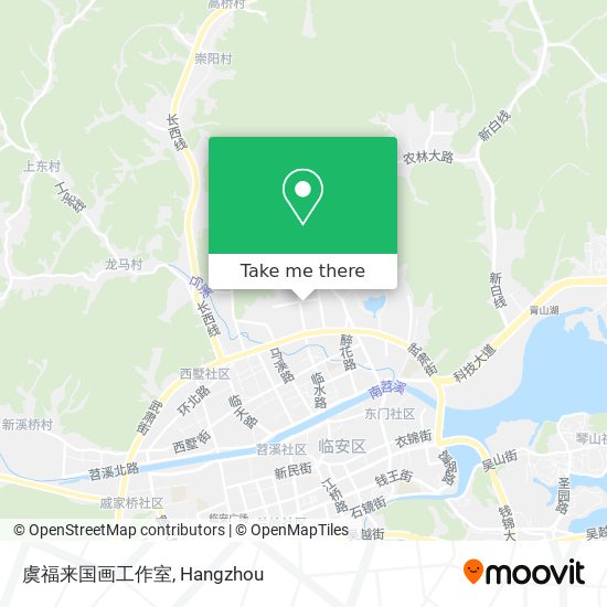 虞福来国画工作室 map
