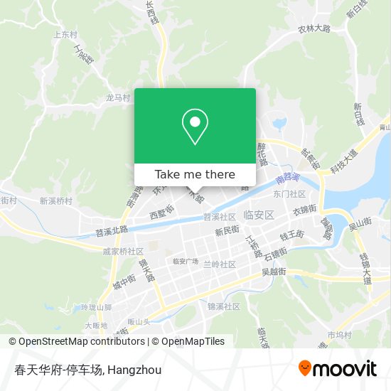 春天华府-停车场 map