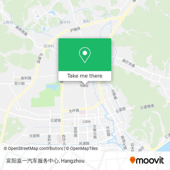 富阳嘉一汽车服务中心 map
