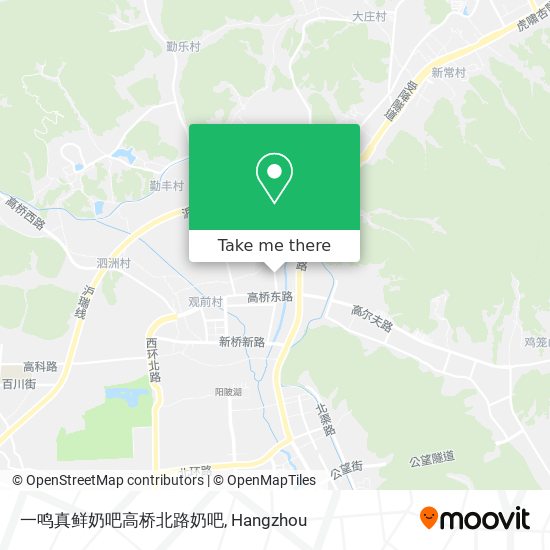 一鸣真鲜奶吧高桥北路奶吧 map