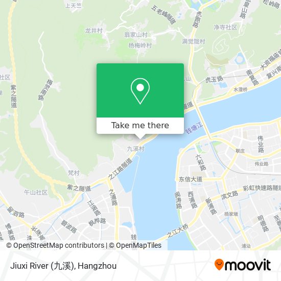 Jiuxi River (九溪) map