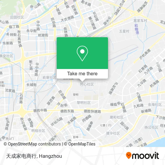 天成家电商行 map