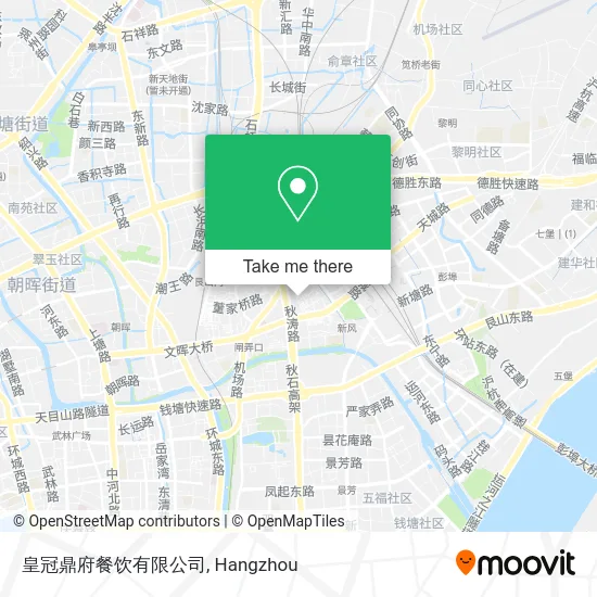 皇冠鼎府餐饮有限公司 map