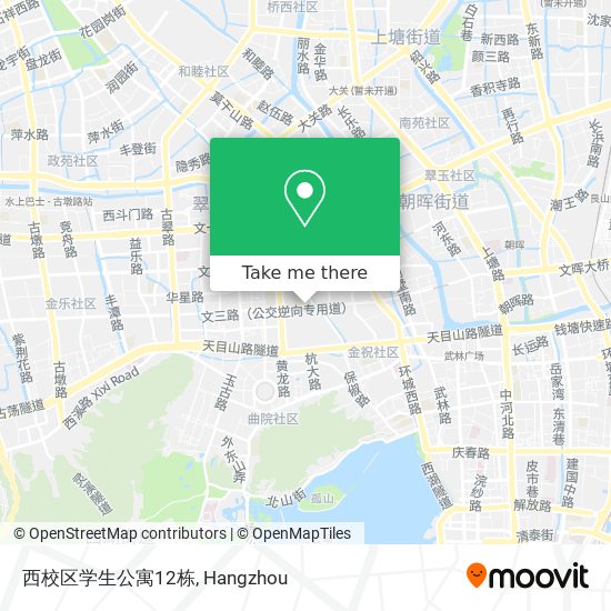 西校区学生公寓12栋 map