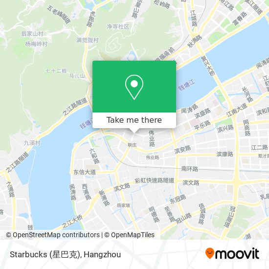 Starbucks (星巴克) map