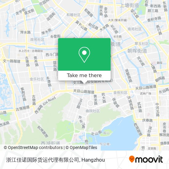 浙江佳诺国际货运代理有限公司 map