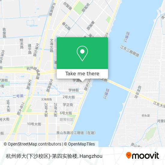 杭州师大(下沙校区)-第四实验楼 map